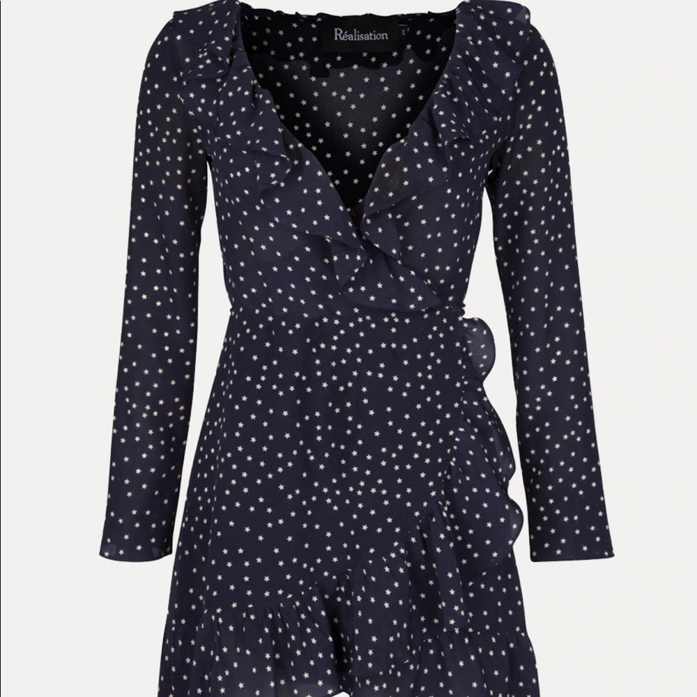 Réalisation Par Alexandra Navy Star dress